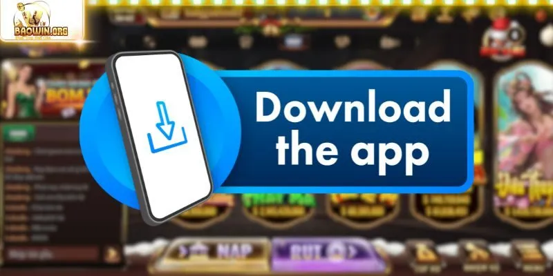 Download và khởi chạy file apk của cổng game ngay